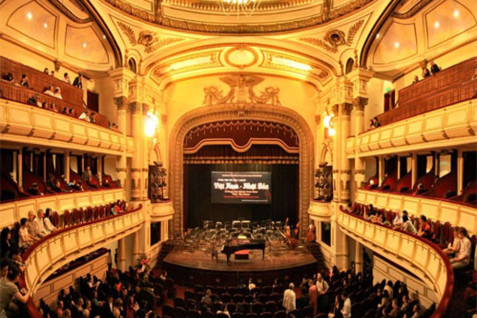 Private Night Show at the Opera House in Hanoi