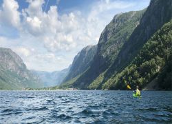 Kayaking Through the Fjords Norway