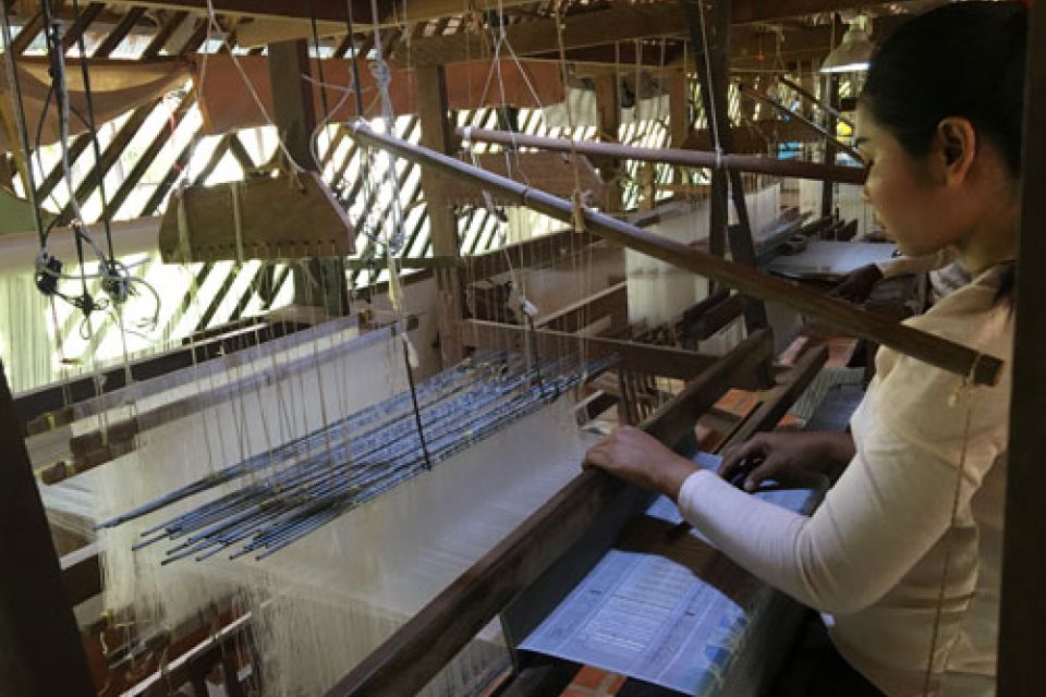 The Golden Silk Workshop Cambodia