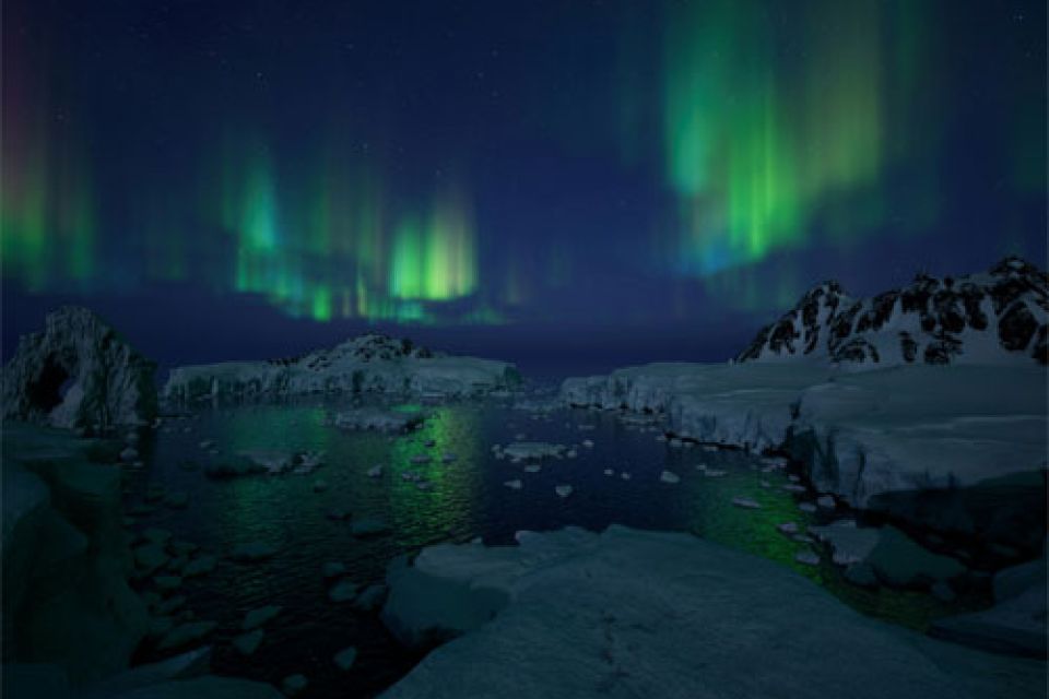 Stargazing in Antarctica during Polar Nights