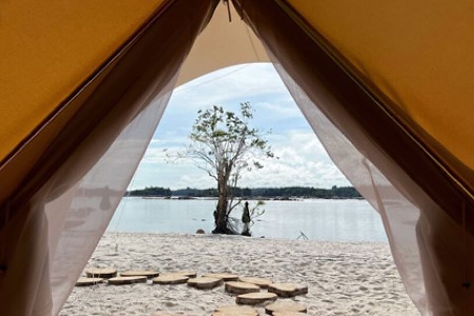 Glamping in the Amazon in Brazil