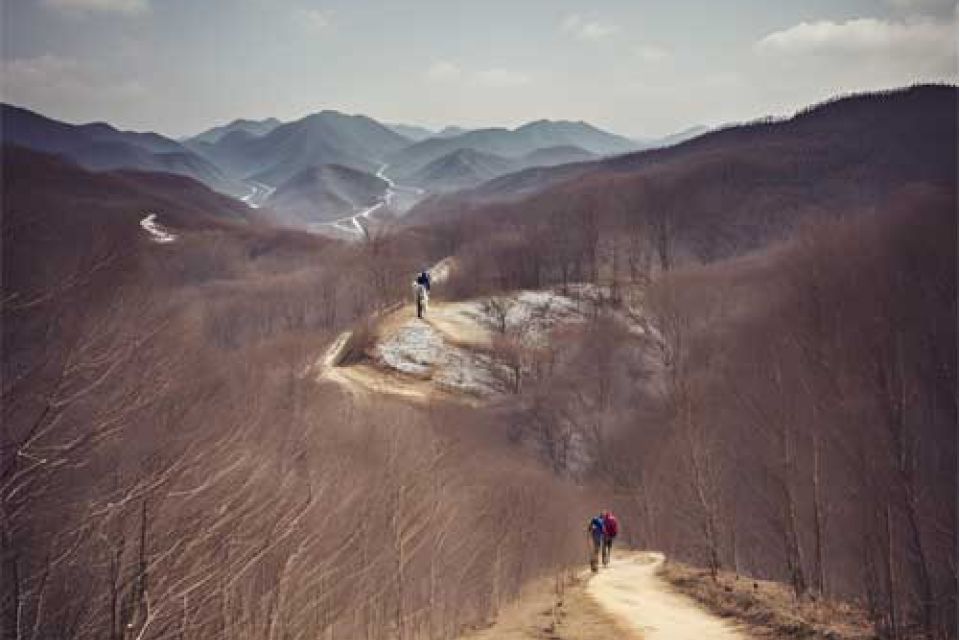 Hiking in Yeongwol South Korea