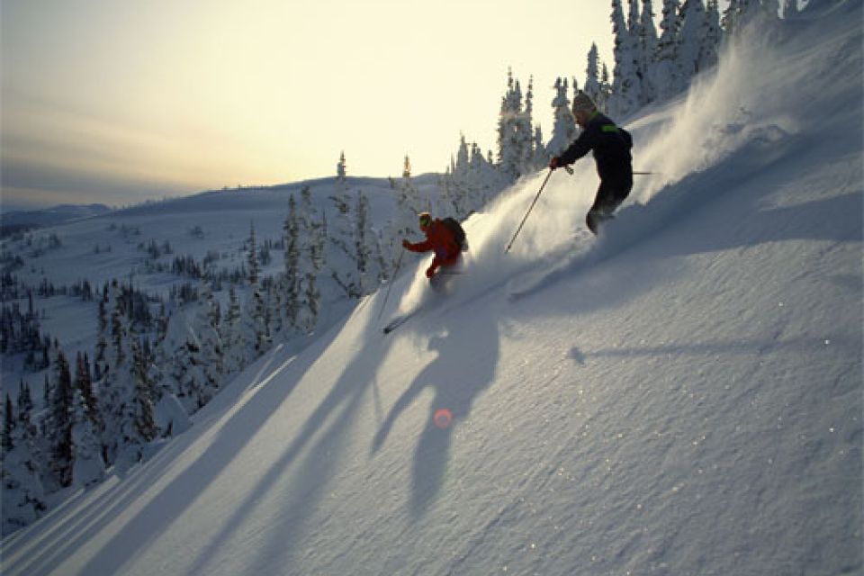 Master Skiing in the Andes Chile