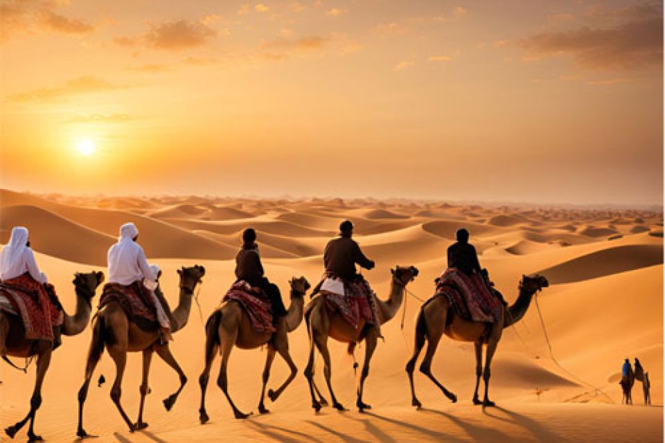 a desert adventure in Abu Dhabi