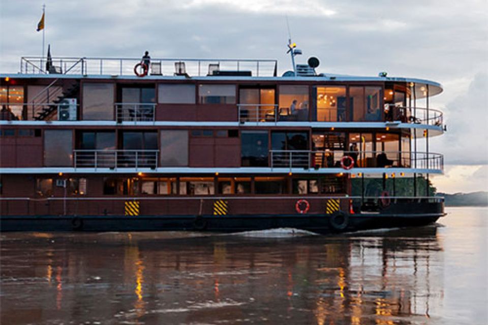 Amazon River cruise in Ecuador